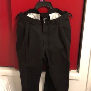 Men black slacks